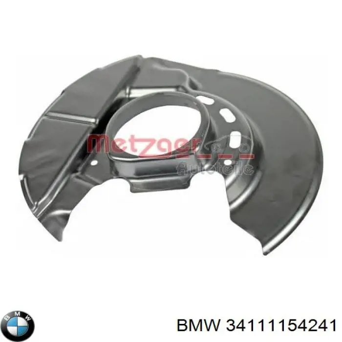 Защита тормозного диска переднего левого BMW 34111154241