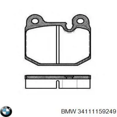Купить 34111159249 BMW Колодки тормозные