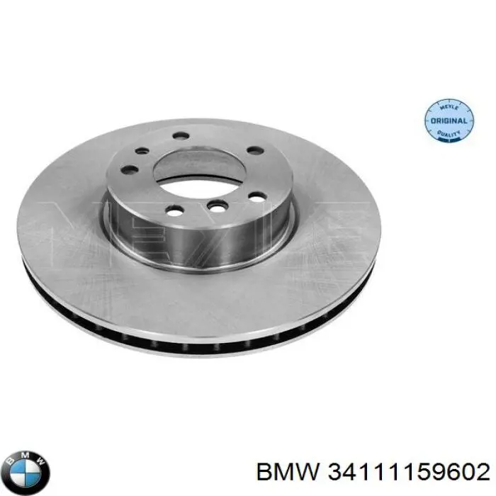 34111159602 BMW диск тормозной передний