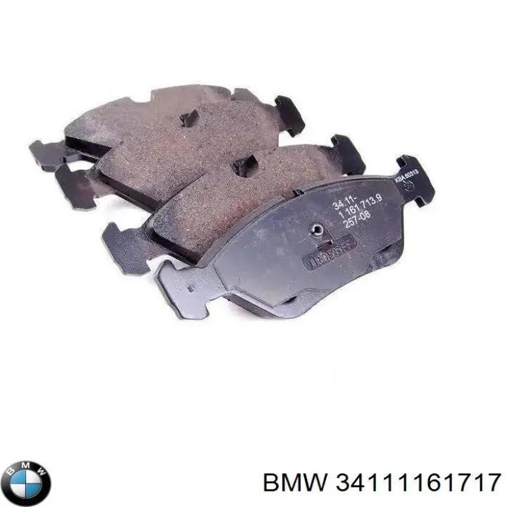 34111161717 BMW колодки тормозные передние дисковые