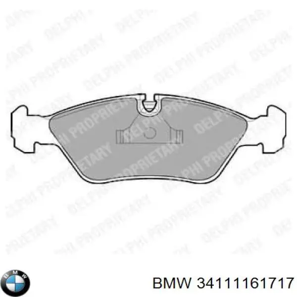 Колодки BMW 34111161717 цена, от 20.70 USD