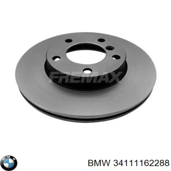 Передние тормозные диски 34111162288 BMW