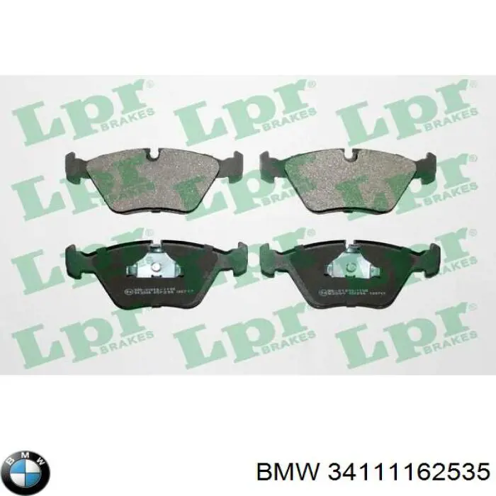 Купить 34111162535 BMW Колодки тормозные