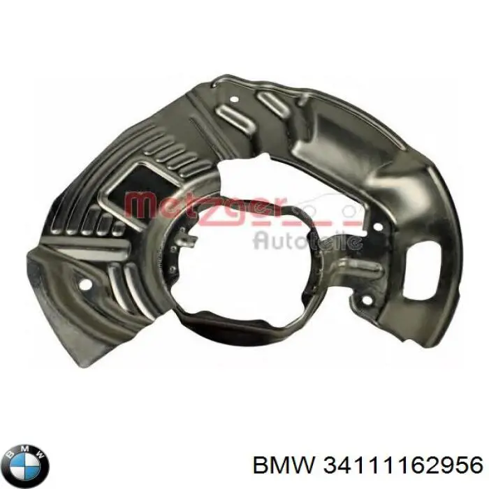 Защита тормозного диска переднего правого BMW 34111162956