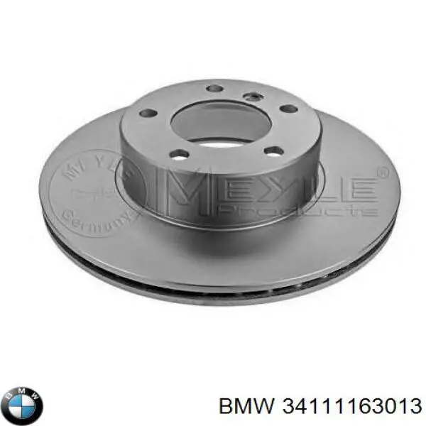 Передний тормозной диск BMW 34111163013
