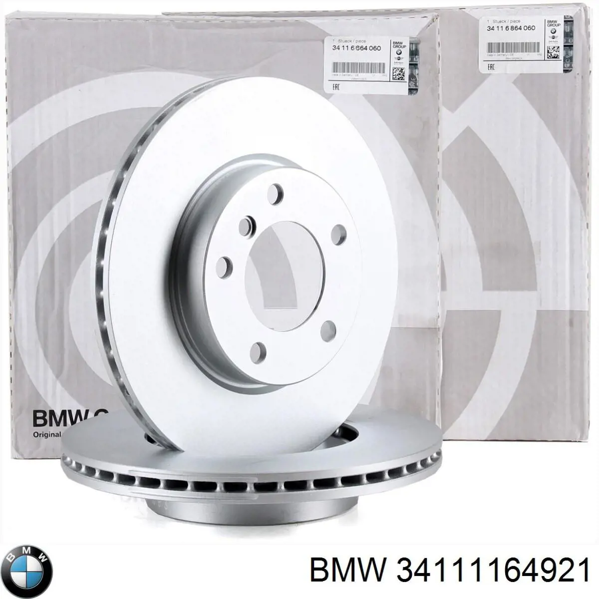 34111164921 BMW диск тормозной передний