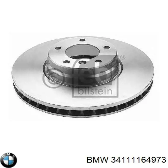 34111164973 BMW диск тормозной передний