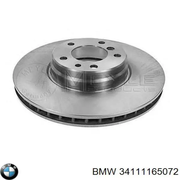 34111165072 BMW диск тормозной передний