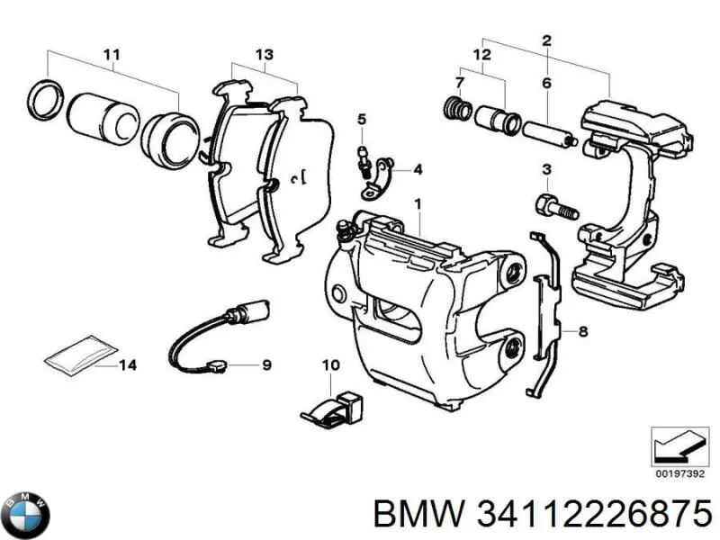 34112226875 BMW 