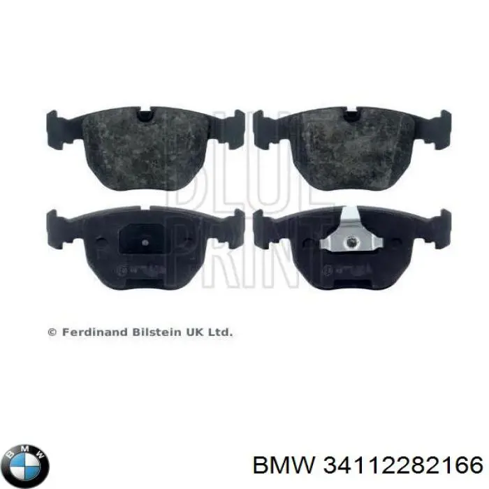 Купить 34112282166 BMW Колодки тормозные