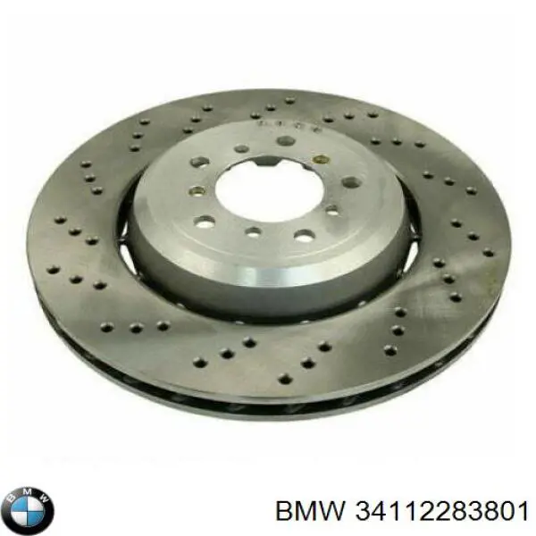 Купить 34112283801 BMW Диск тормозной задний