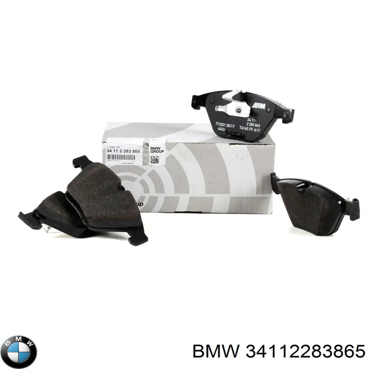 Pastillas de freno delanteras 34112283865 BMW