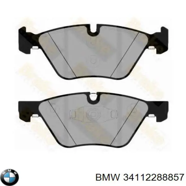 34112288857 BMW колодки тормозные передние дисковые