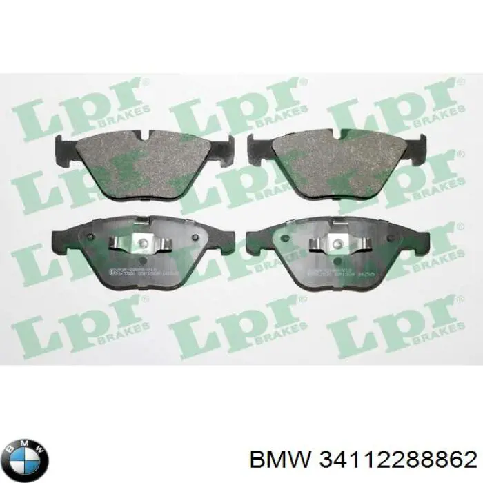 34112288862 BMW Колодки передние