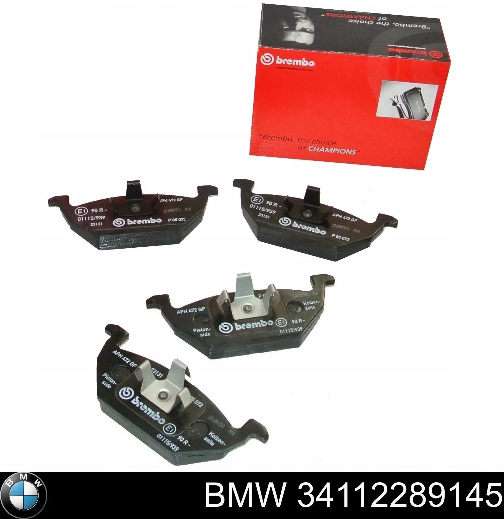 34112289145 BMW Колодки передние