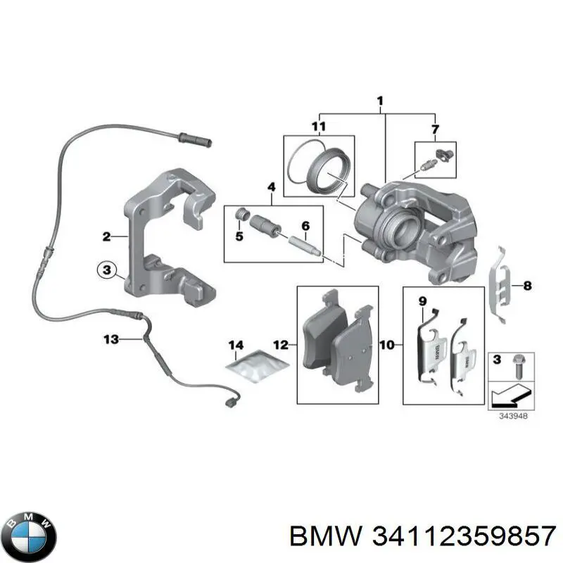  34112359857 BMW