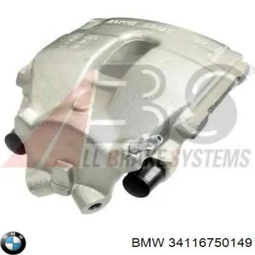 Купить 34116750149 BMW Суппорт тормозной передний левый