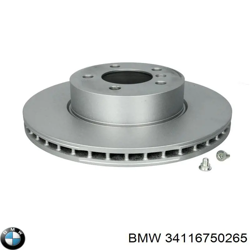 Передний тормозной диск BMW 34116750265