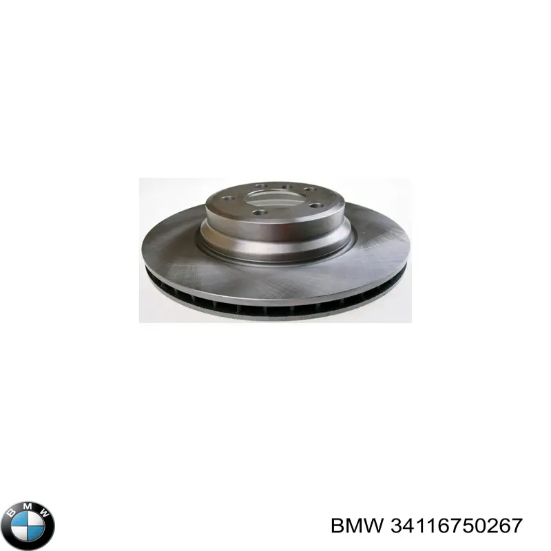 Купить 34116750267 BMW Ротор тормозной