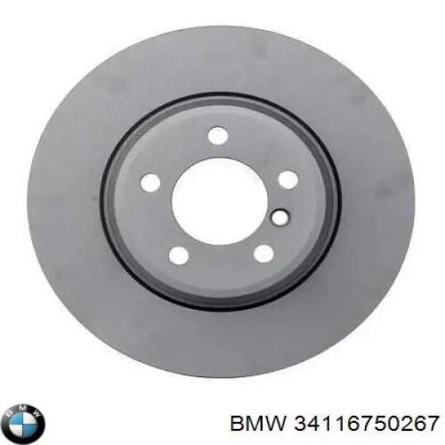 Купить 34116750267 BMW Ротор тормозной