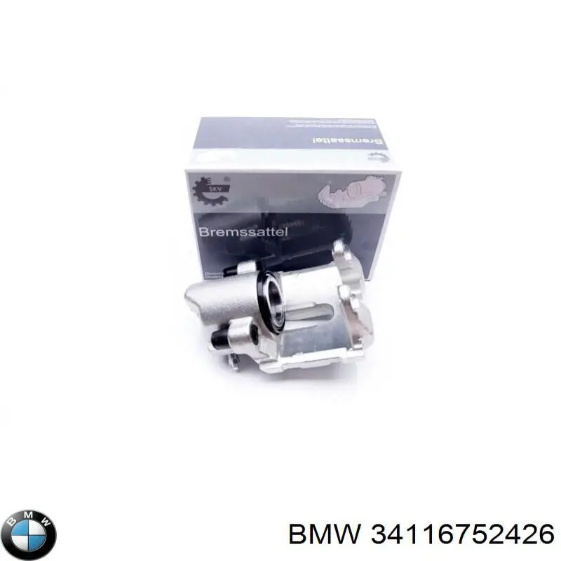 Суппорт тормозной передний правый 34116752426 BMW