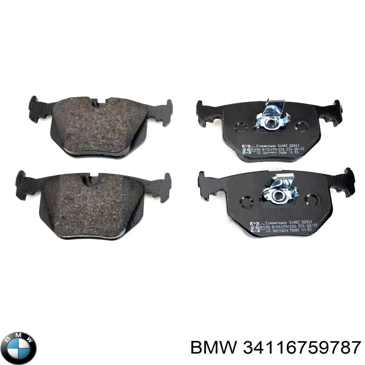 Кожух тормозного диска переднего левого BMW 34116759787