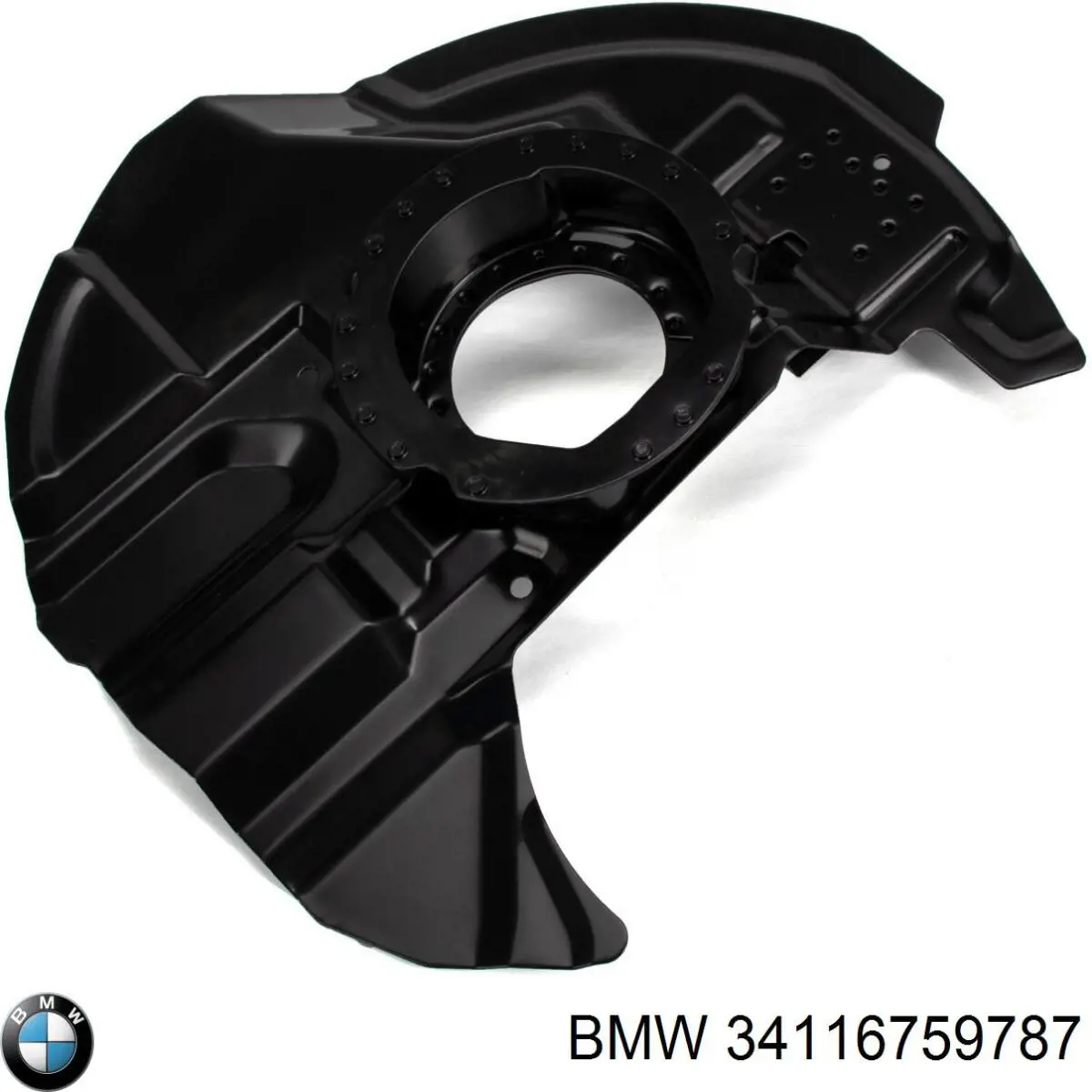Купить 34116759787 BMW Защита тормозного диска, переднего, левого