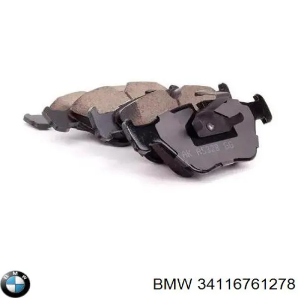 Колодки BMW 34116761278 цена, от 25.33 USD