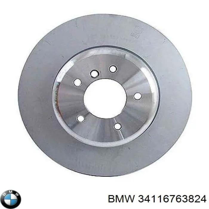 34116763824 BMW Диск тормозной передний