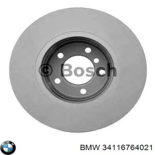 Тормоз дисковый передний BMW 34116764021 цена, от 61.87 USD