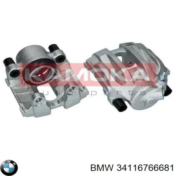 Купить 34116766681 BMW Суппорт тормозной передний левый