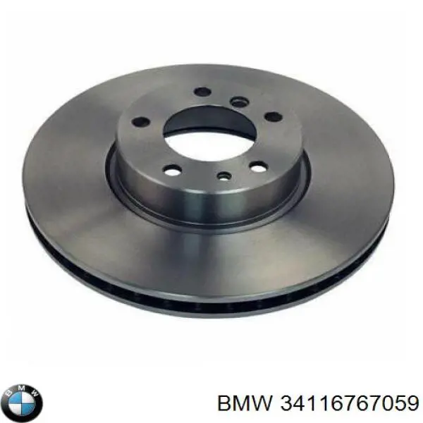 34116767059 BMW Диск тормозной передний