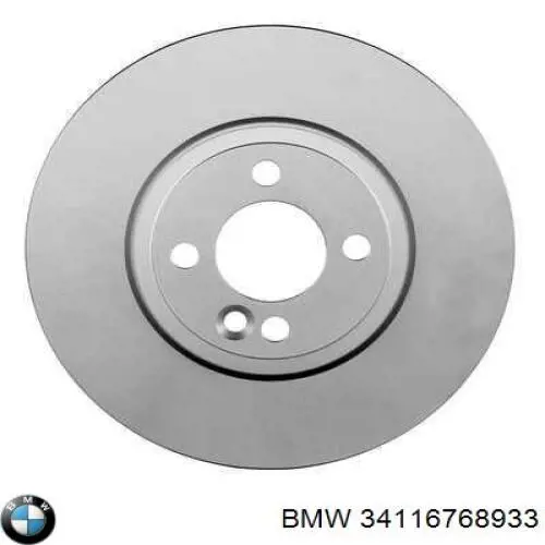 Купить 34116768933 BMW Ротор тормозной