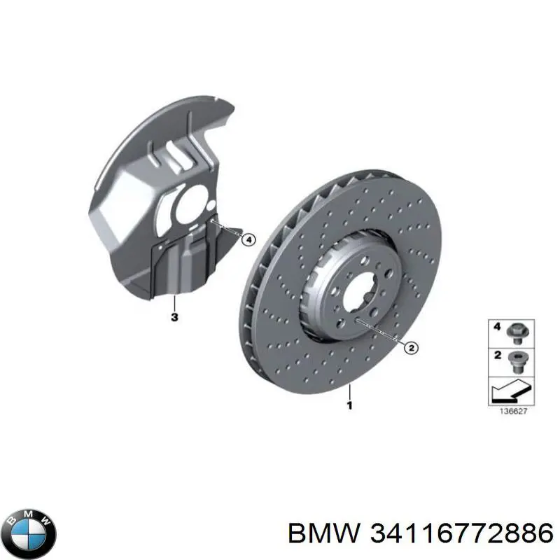 Цапфа (поворотный кулак) передний правый BMW 34116772886 цена, от 1.20 USD