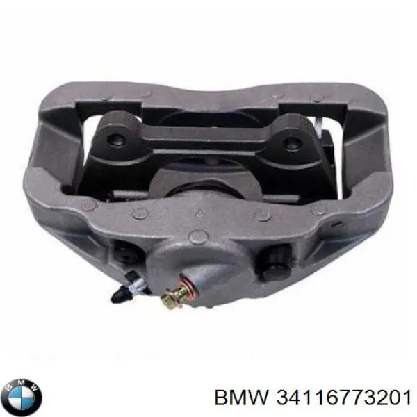 34116773201 BMW суппорт тормозной задний правый