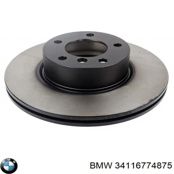 Тормоз дисковый передний BMW 34116774875 цена, от 71.40 USD