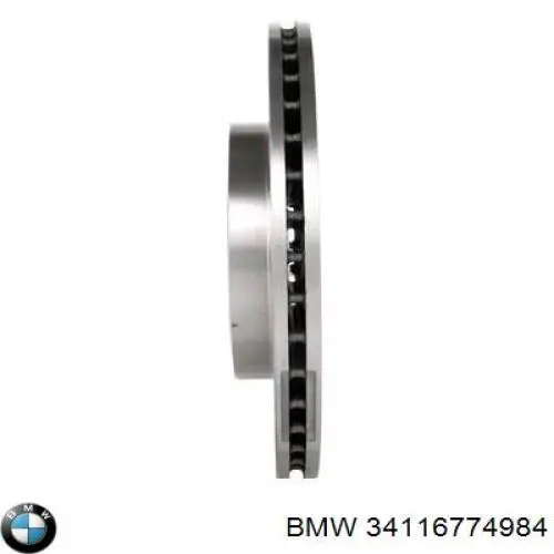Купить 34116774984 BMW Ротор тормозной