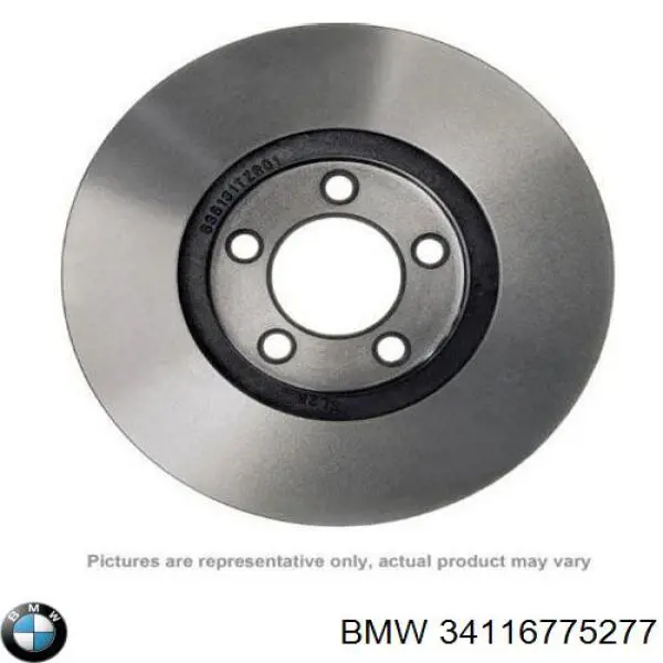 Передние тормозные диски 34116775277 BMW