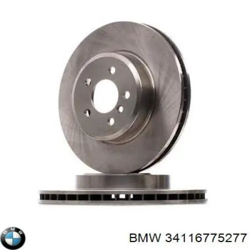 Передний тормозной диск BMW 34116775277