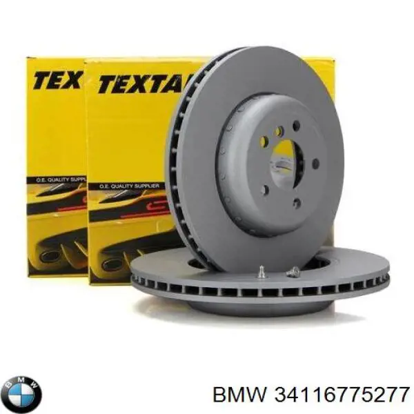 34116775277 BMW Диск тормозной передний