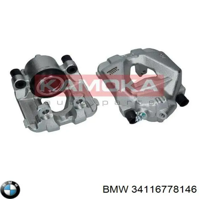 Суппорт тормозной передний правый BMW 34116778146