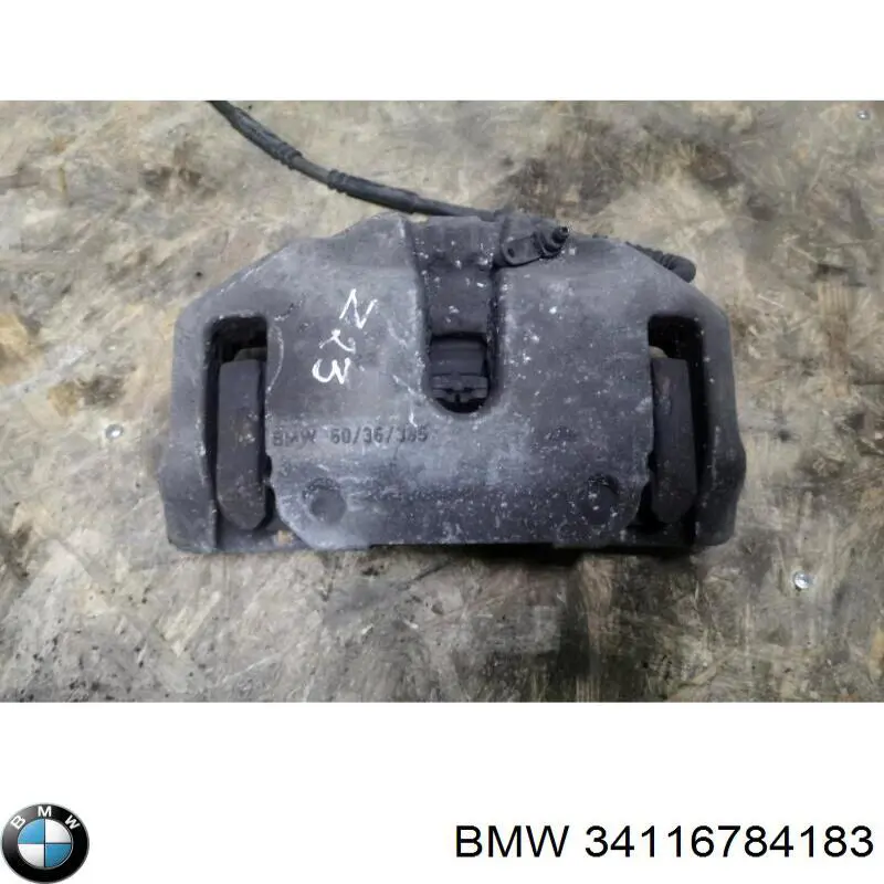 Купить 34116784183 BMW Суппорт тормозной передний левый