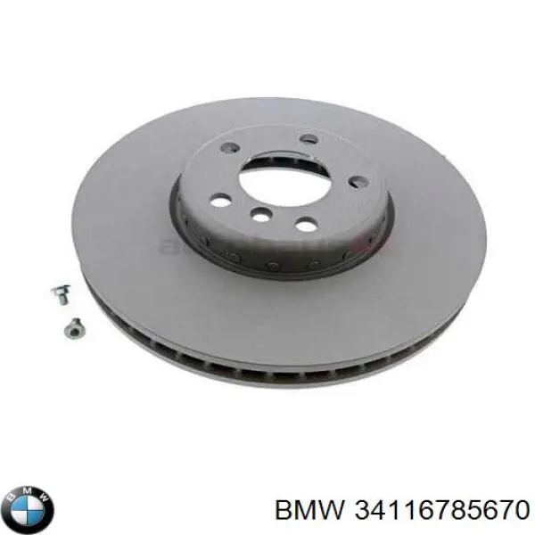34116785670 BMW диск тормозной передний