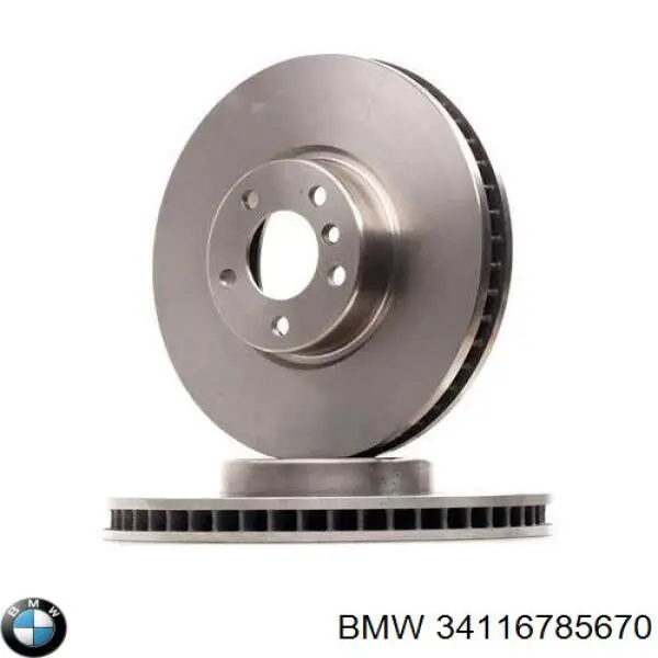 Купить 34116785670 BMW Ротор тормозной