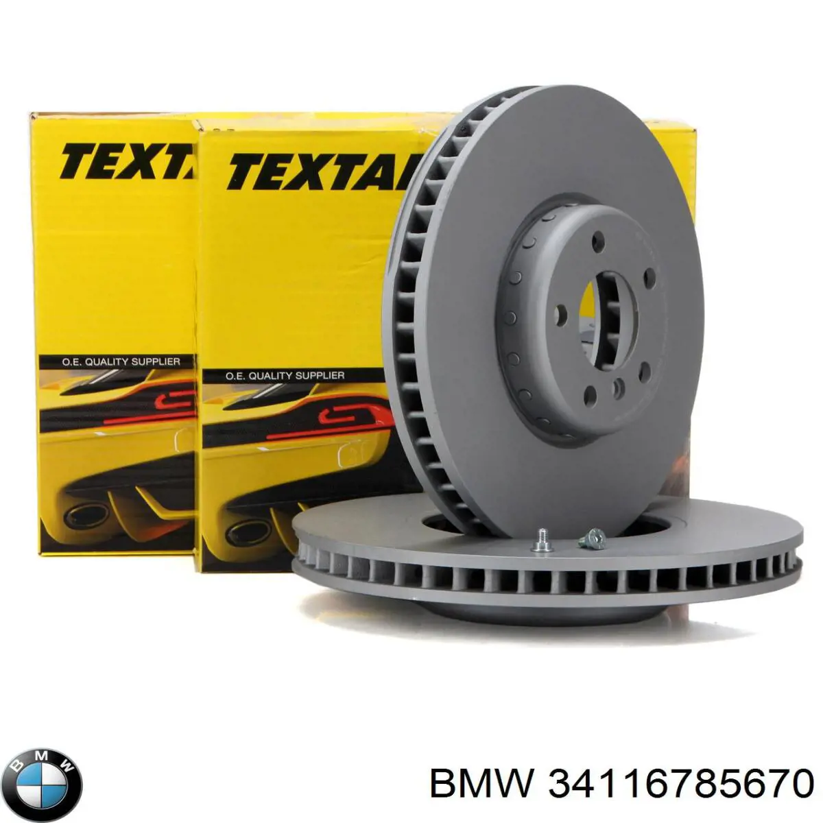 Передние тормозные диски 34116785670 BMW