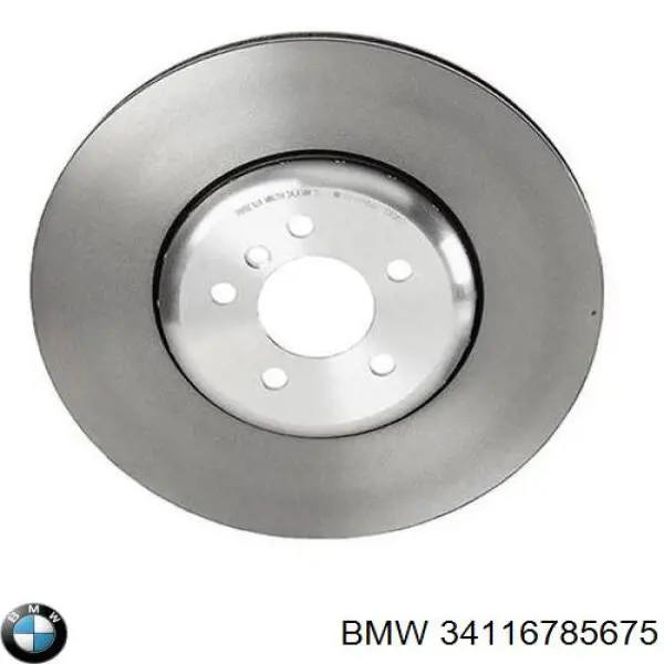 34116785675 BMW диск тормозной передний