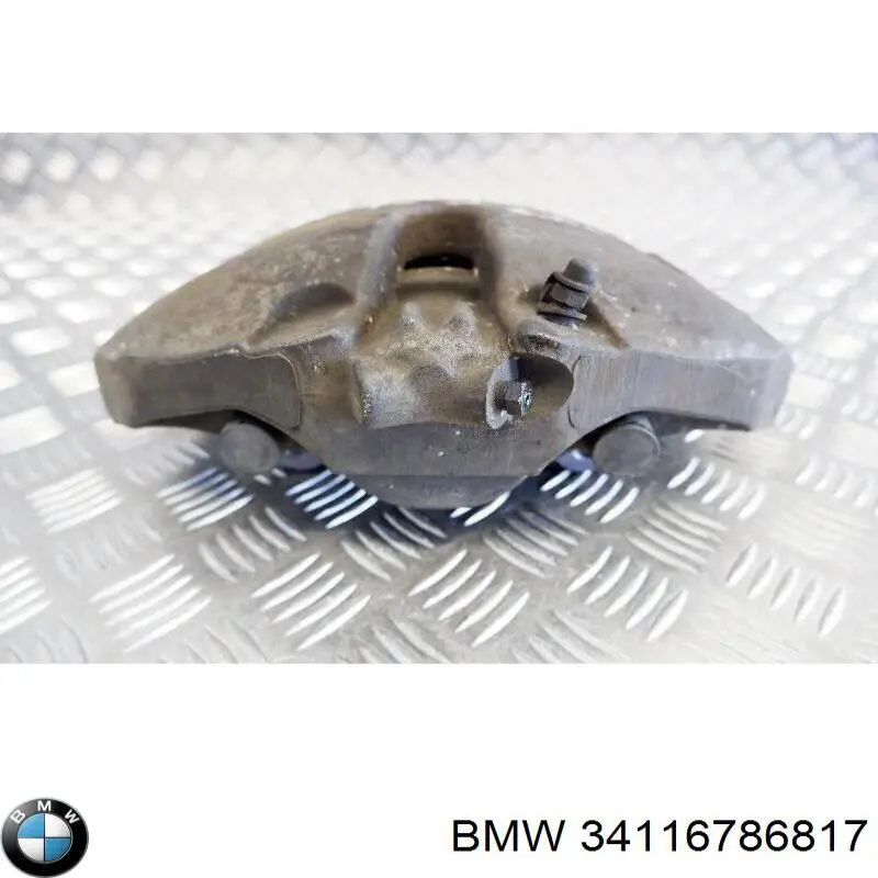 Суппорт тормозной передний левый BMW 34116786817