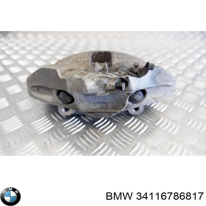 Купить 34116786817 BMW Суппорт тормозной передний левый
