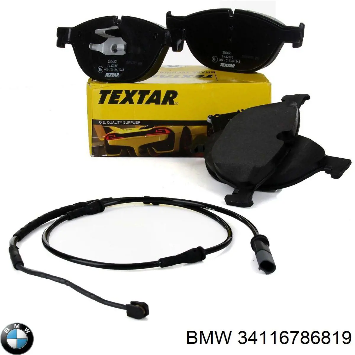 34116786819 BMW Пружинная защелка суппорта