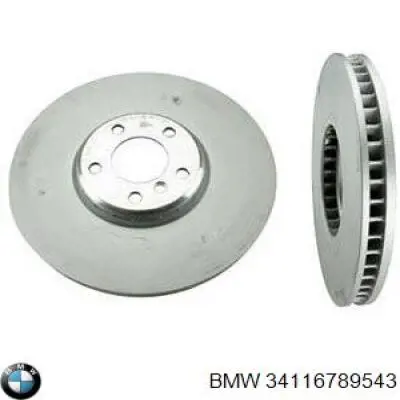 Тормоз дисковый передний BMW 34116789543 цена, от 148.34 USD